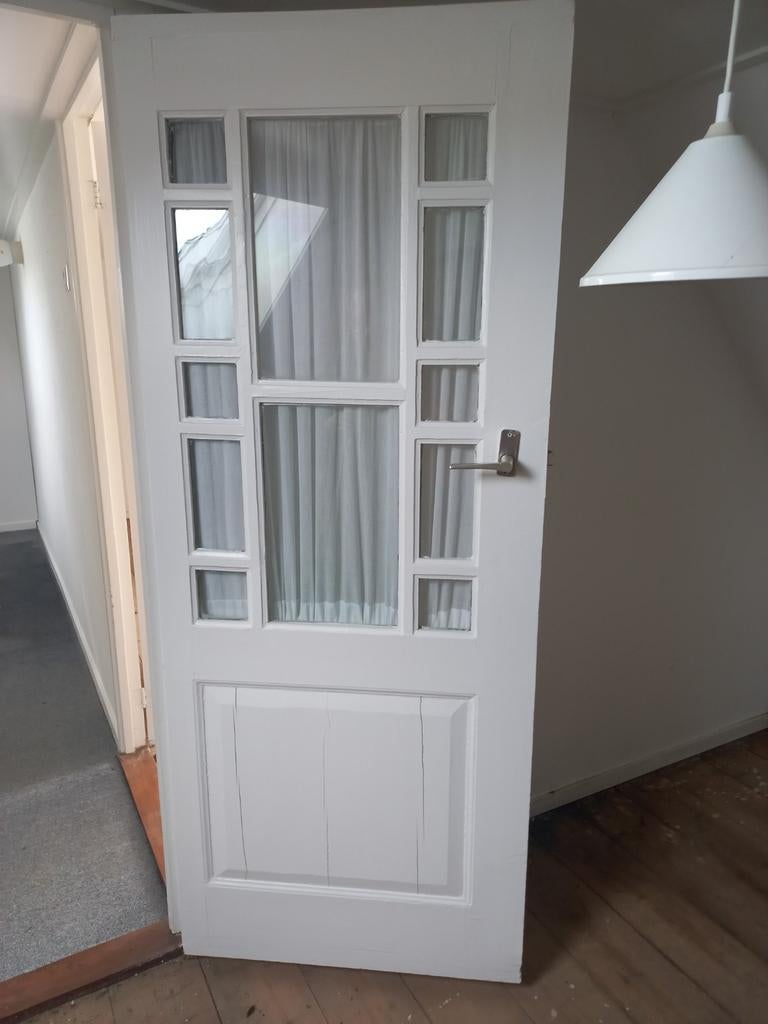 Binnendeuren ca 184 en 187 hoog, Doe-het-zelf en Verbouw, Deuren en Horren, Ophalen, Gebruikt, Binnendeur, Minder dan 200 cm