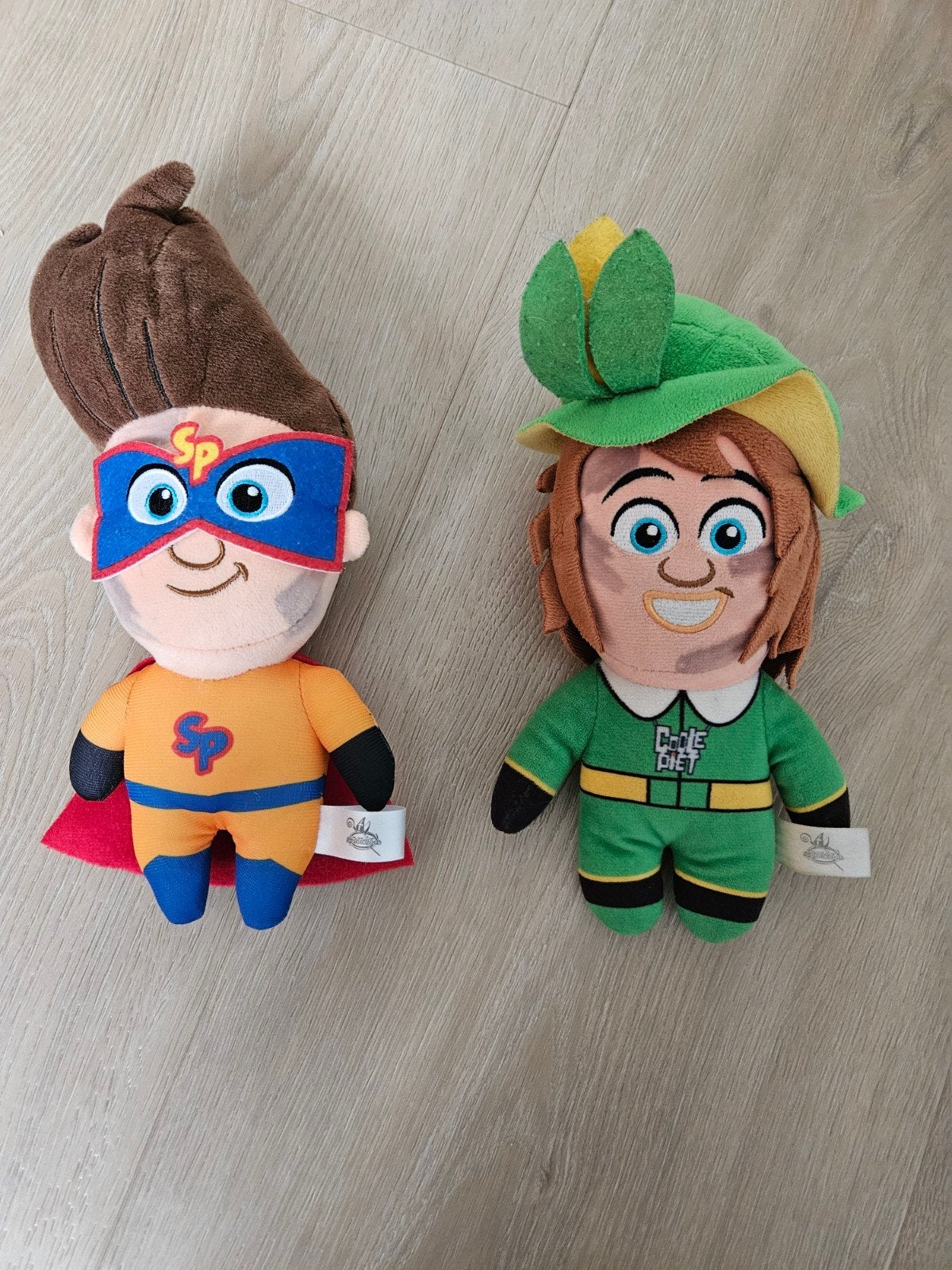 Club van Sinterklaas Super Piet en Coole Piet knuffels, Ophalen of Verzenden, Zo goed als nieuw