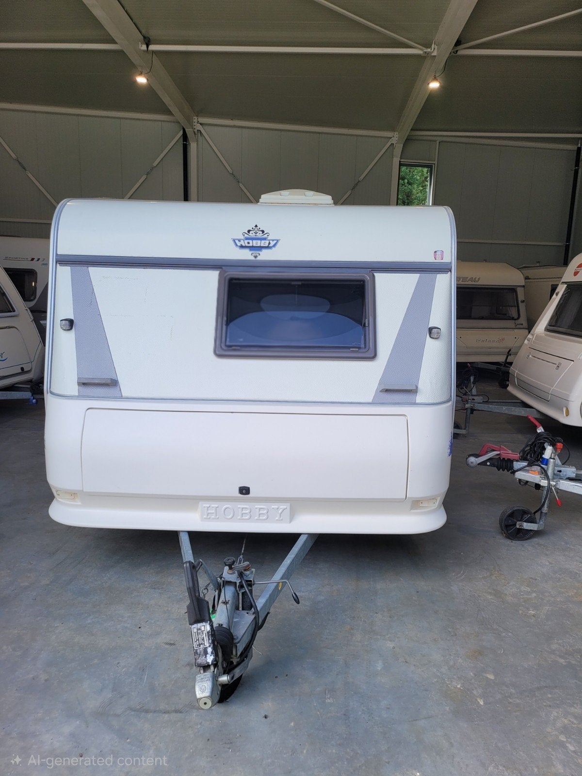 Hobby Exclusive 560 KMFE | 1998 | Airco (2024) | Mover, Caravans en Kamperen, Tenten, Ophalen, Gebruikt, Tot en met 6