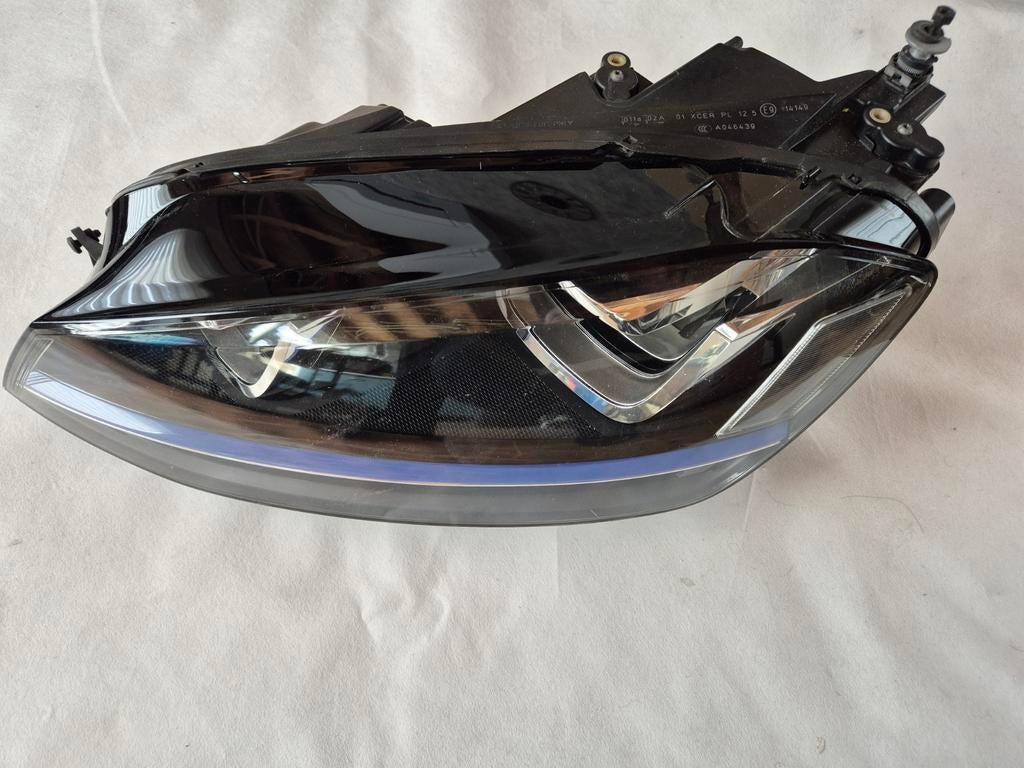 GTE VW GOLF 7 COMPLEET LED KOPLAMP LINKS ORIGINEEL VW, Ophalen of Verzenden, Gebruikt, Volkswagen