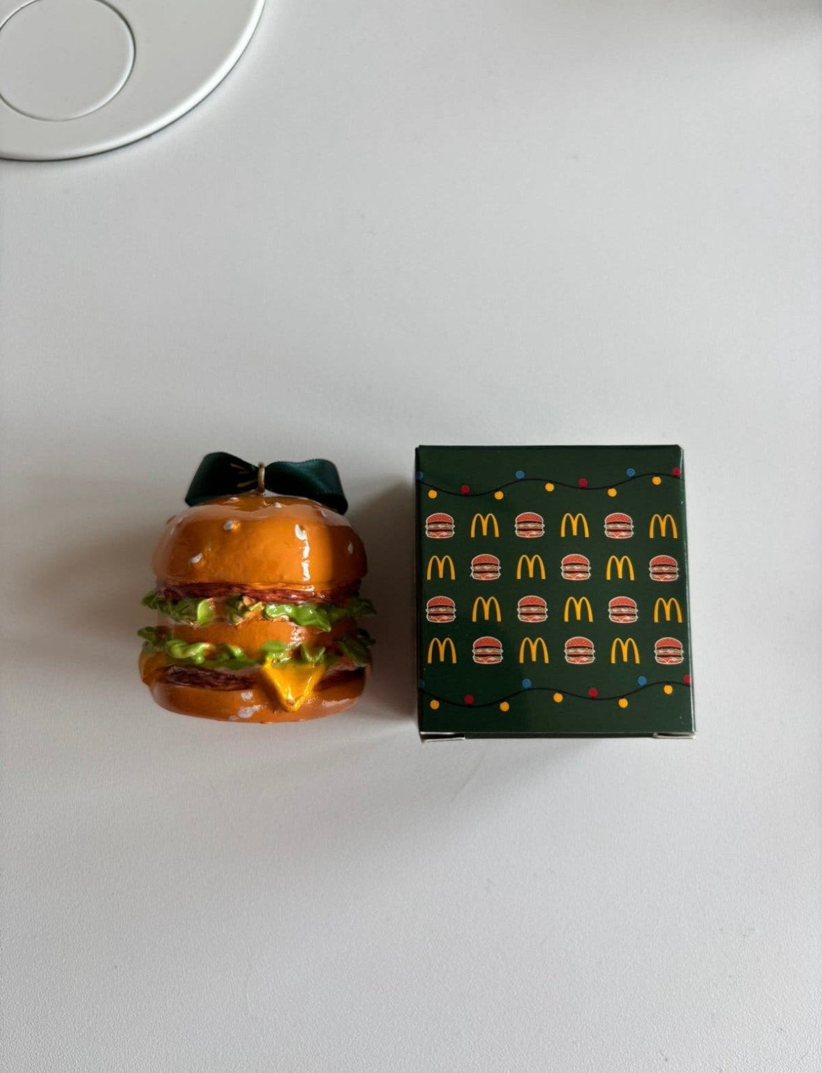 McDonald’s kerstbal Bigmac, Ophalen of Verzenden, Nieuw