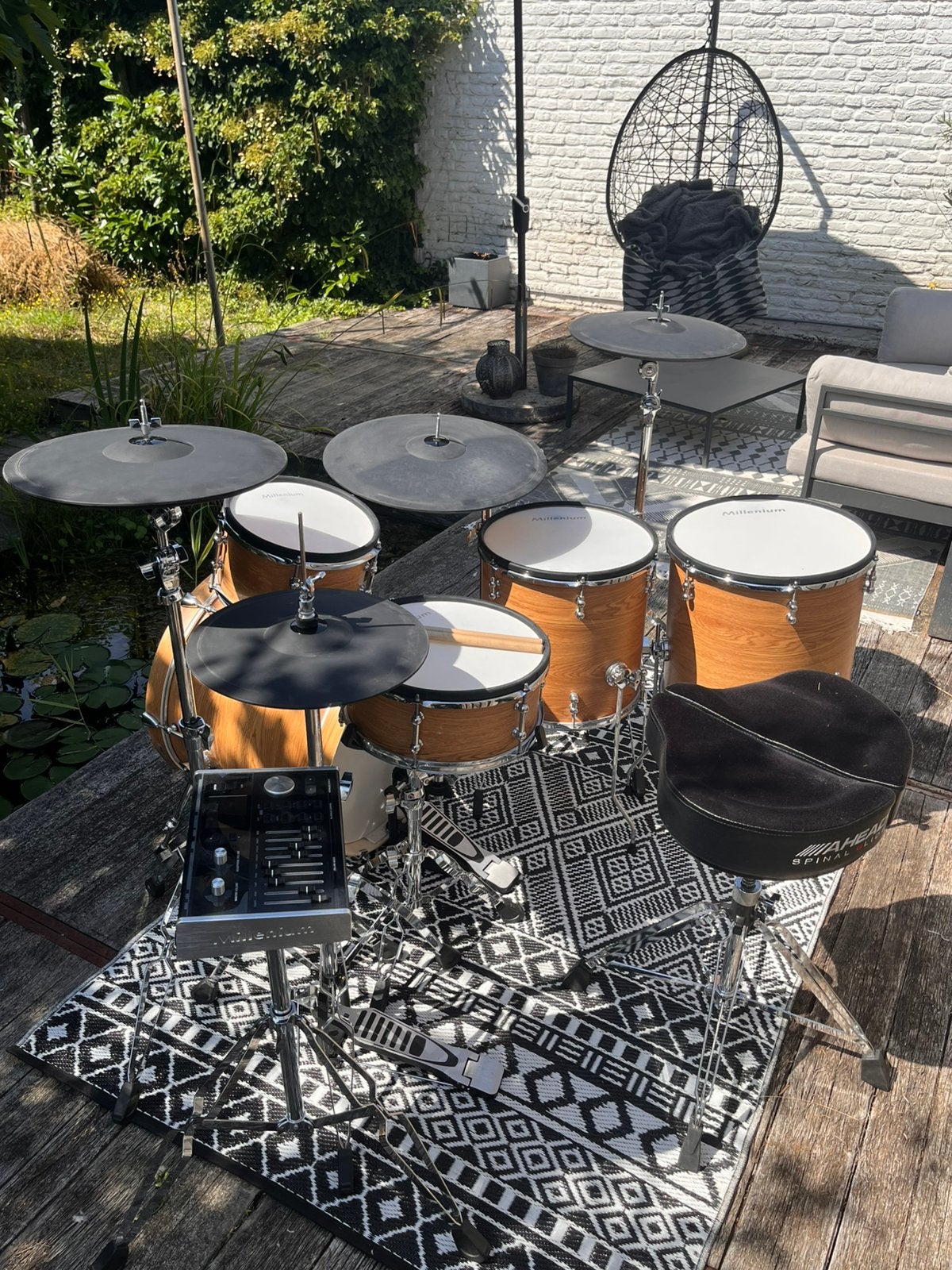Millenium MPS-1000 D2 Elektrisch Drumstel, Ophalen, Gebruikt, Overige merken