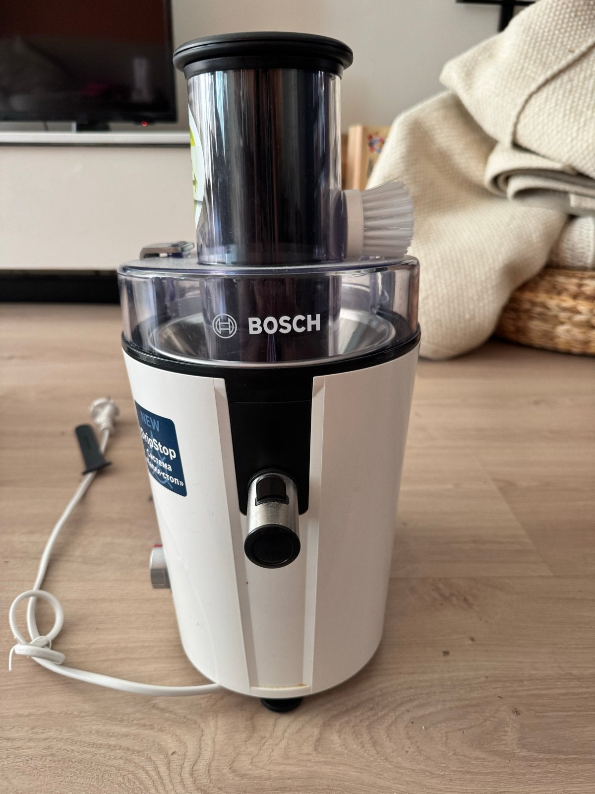 Bosch Sapcentrifuge 700W - Zo goed als nieuw, Ophalen of Verzenden, Zo goed als nieuw, Elektrisch, Sapcentrifuge