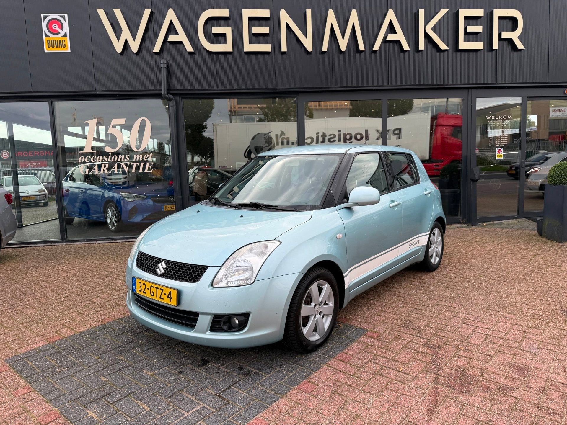 Suzuki Swift 1.3 Shogun Airco|Elektrisch pak|Nieuwe Koppelin, Voorwielaandrijving, Dealer onderhouden, Stof, Swift