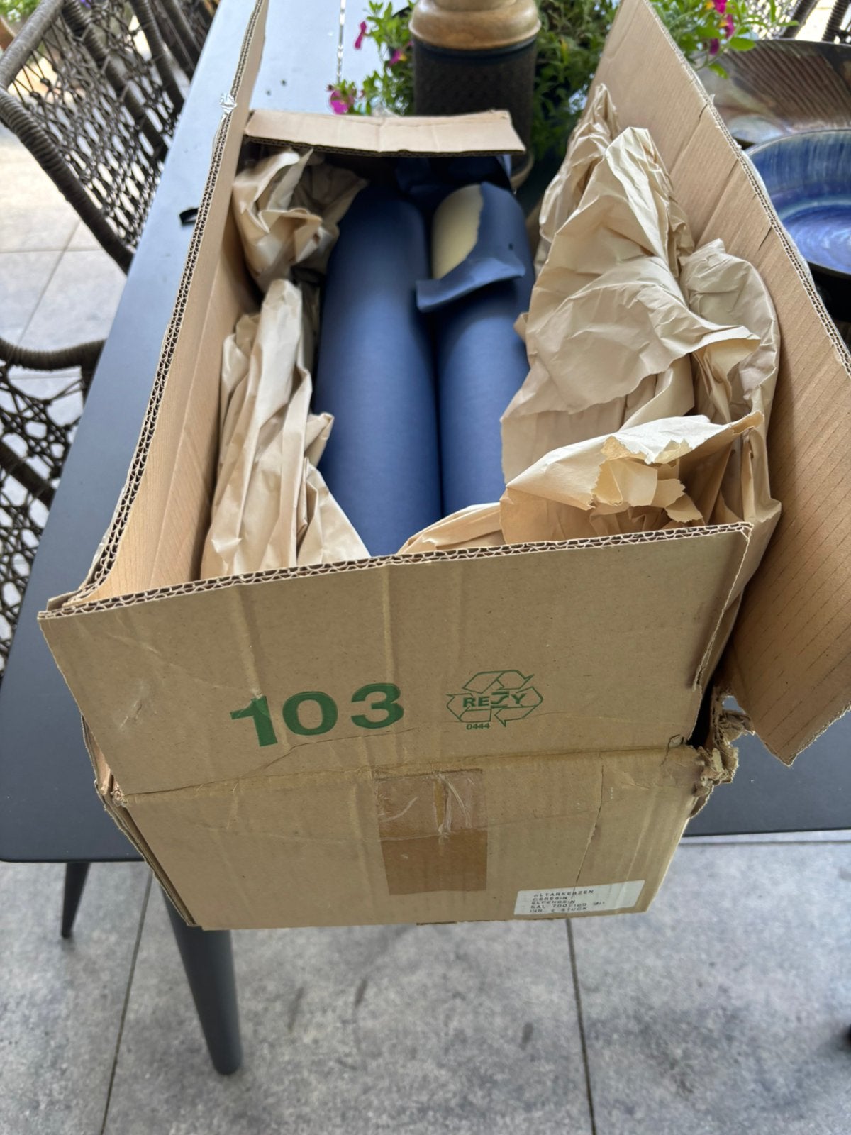 Kaarzen groot nieuw in doos, ., Ophalen of Verzenden, ., 70 cm