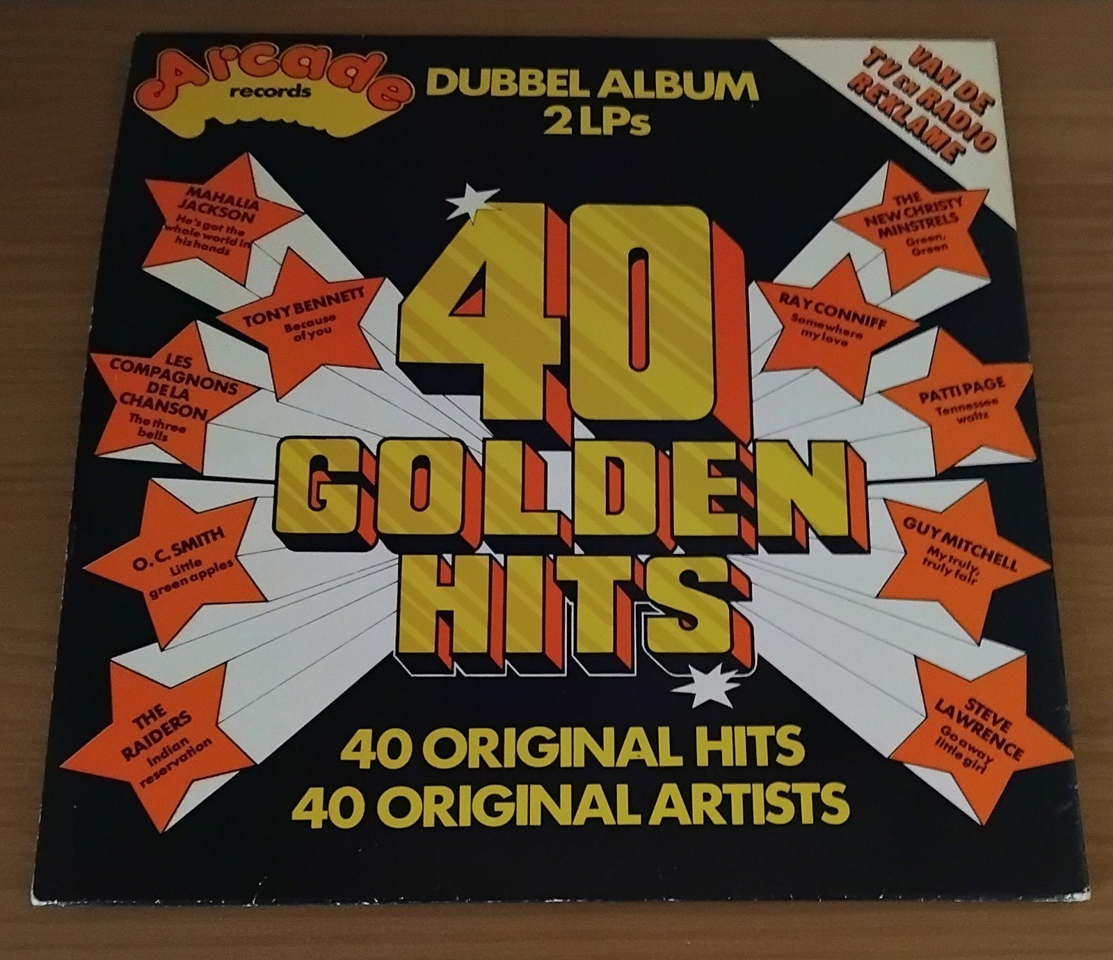 40 Golden Hits - Dubbel LP (Arcade Records), Dubbel-LP, Ophalen of Verzenden, Gebruikt, 12 inch