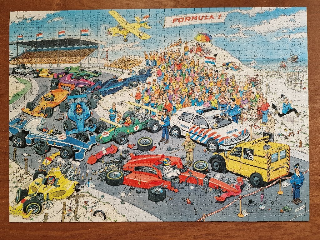 Jan van Haasteren puzzels 1000 stukjes 6.50 euro, Ophalen of Verzenden, 500 t/m 1500 stukjes, Zo goed als nieuw, Legpuzzel