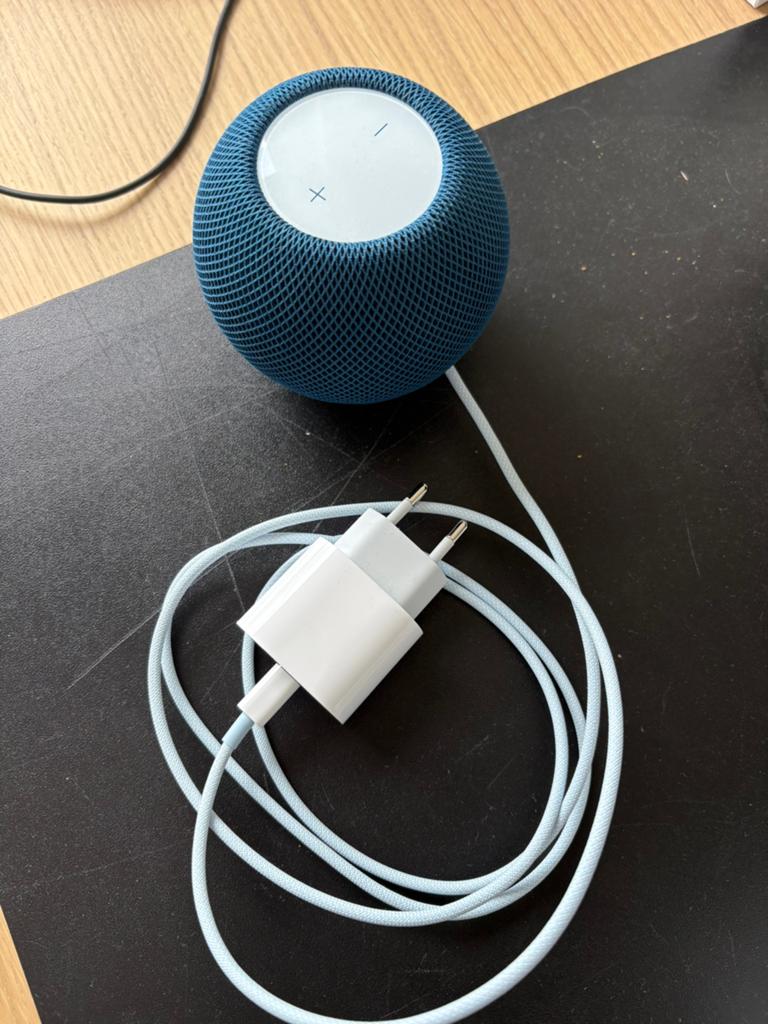 Apple homepod mini blue, Ophalen of Verzenden, Zo goed als nieuw