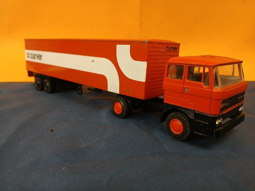 Lion Car DAF 2800 met oplegger, Ophalen of Verzenden, Nieuw, Bus of Vrachtwagen, Lion Toys