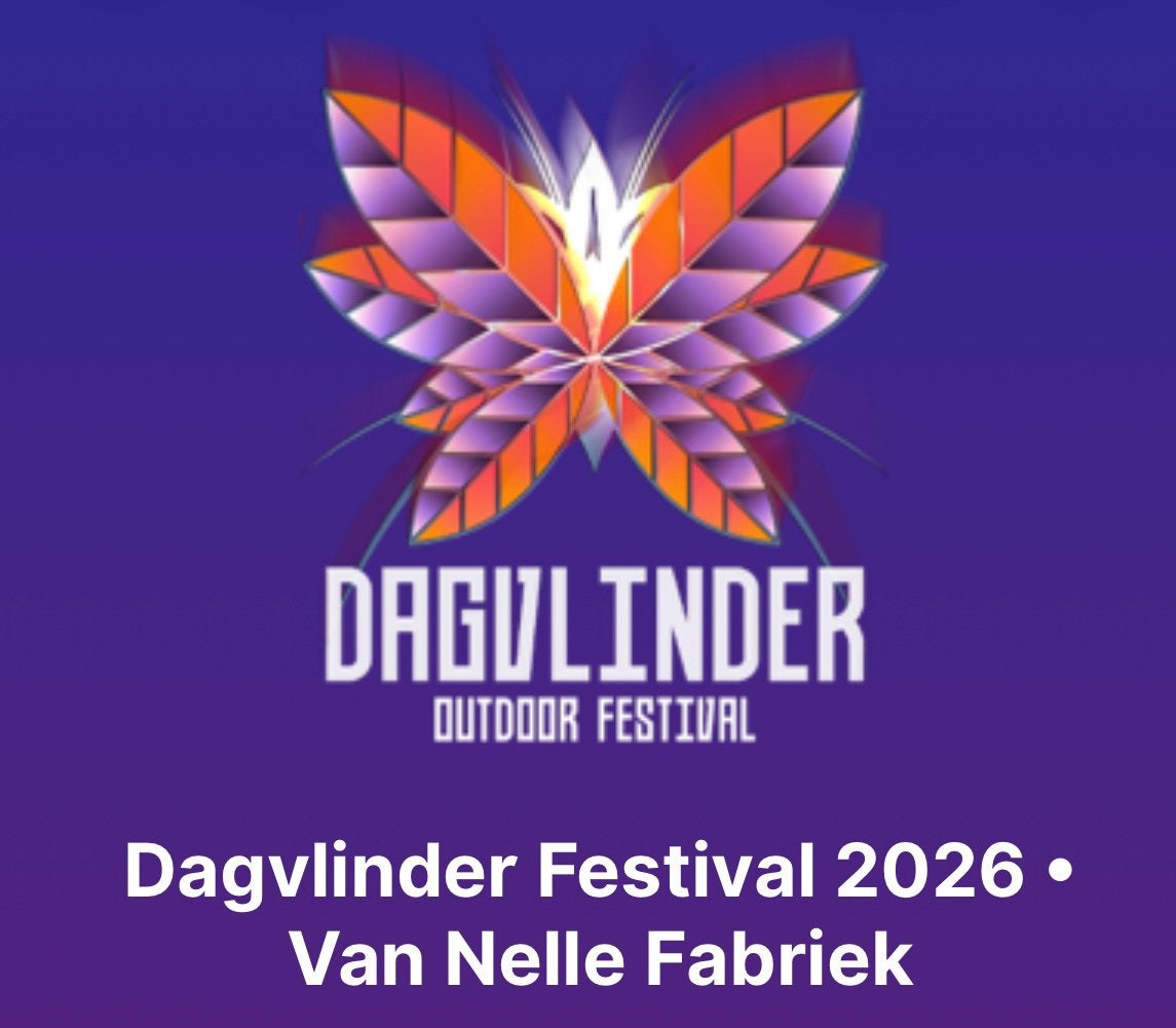 Dagvlinder Festival 2026 - 2 Tickets, Twee personen