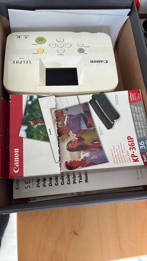 2 x canon foto printers, Ophalen of Verzenden, Gebruikt