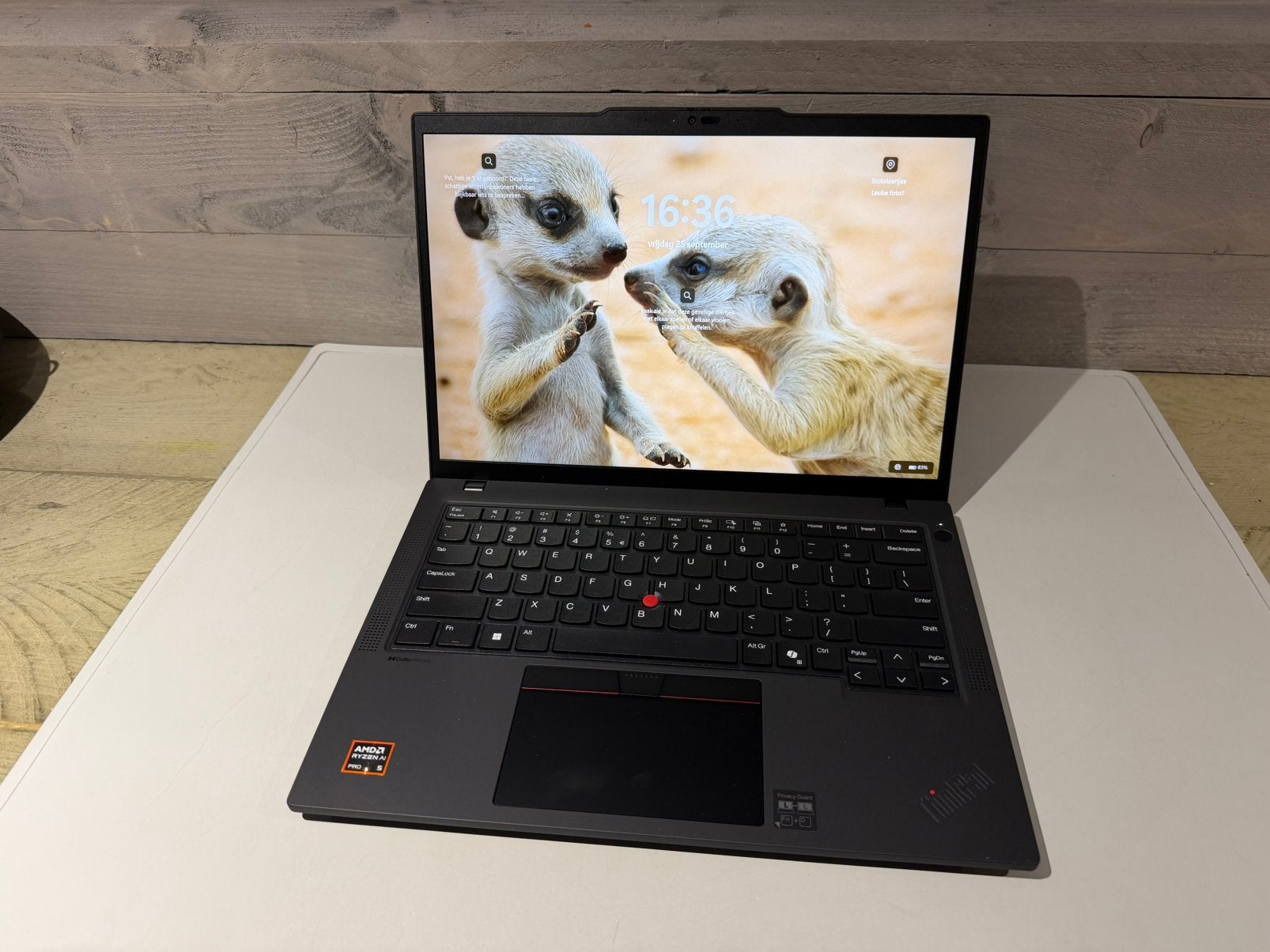 ThinkPad T14 Gen 6 (14" Intel), Ophalen of Verzenden, Zo goed als nieuw, Nvt, Nvt