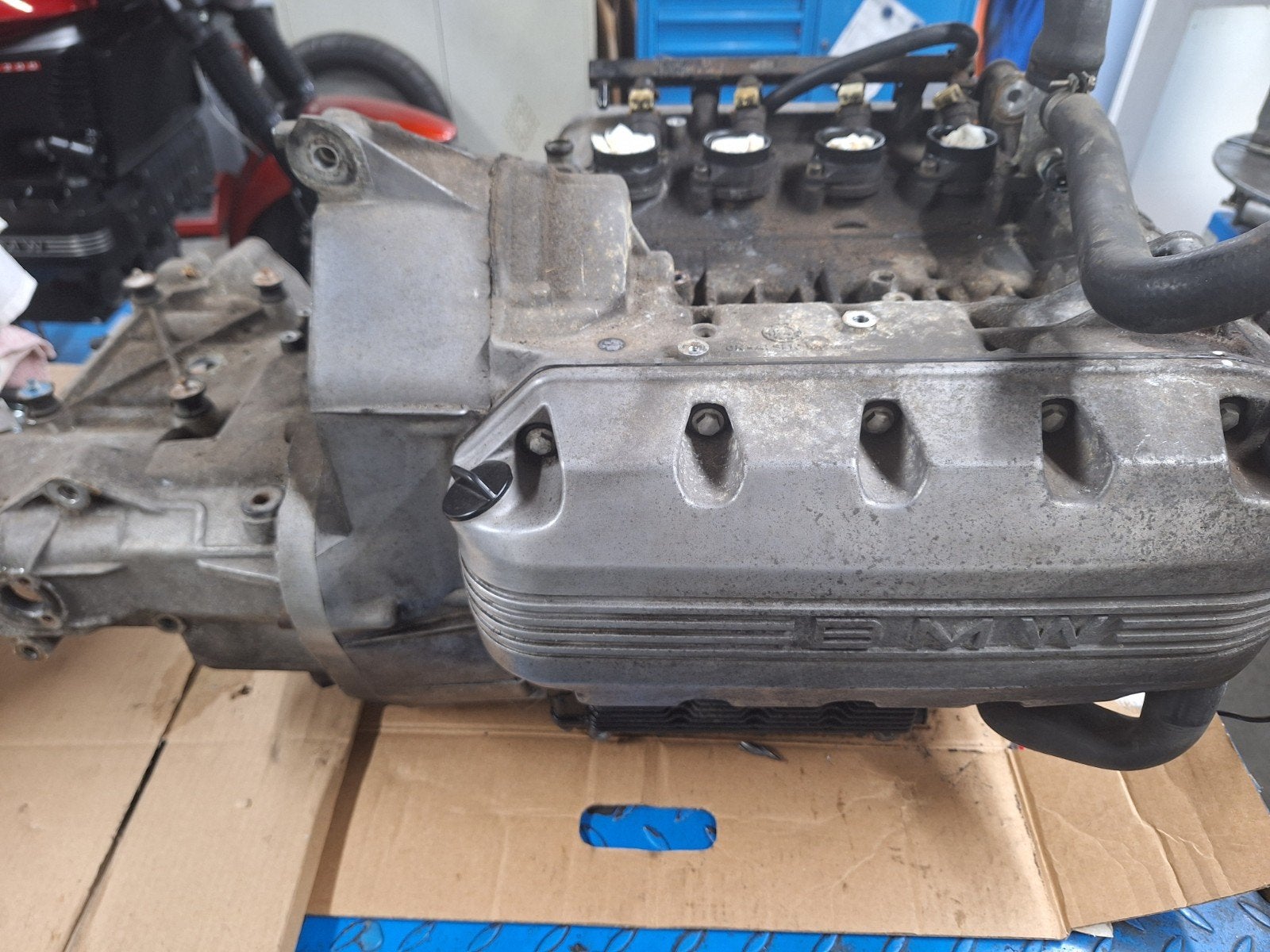 Motorblok met versnellingsbak BMW K100, Ophalen, Gebruikt