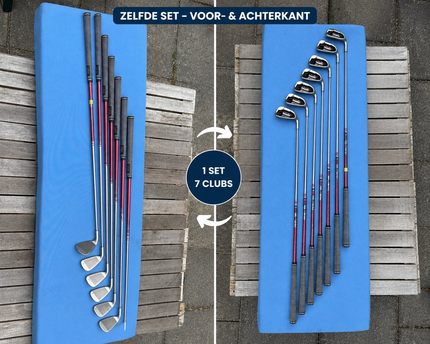 Ping G20 5-SW + Ping TFC 169I graphite shafts + Lamkin grips, Sport en Fitness, Golf, Ophalen of Verzenden, Zo goed als nieuw