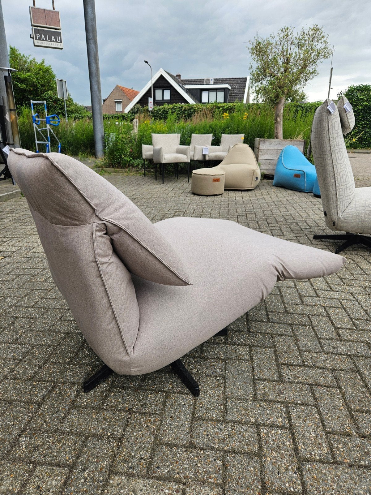 Tuinstoel relaxfauteuil outdoor chill-line, Verzenden, Nieuw