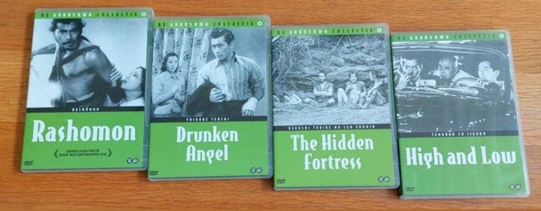 Akira Kurosawa Collectie • 4 films, Vanaf 16 jaar, Ophalen of Verzenden, Zo goed als nieuw