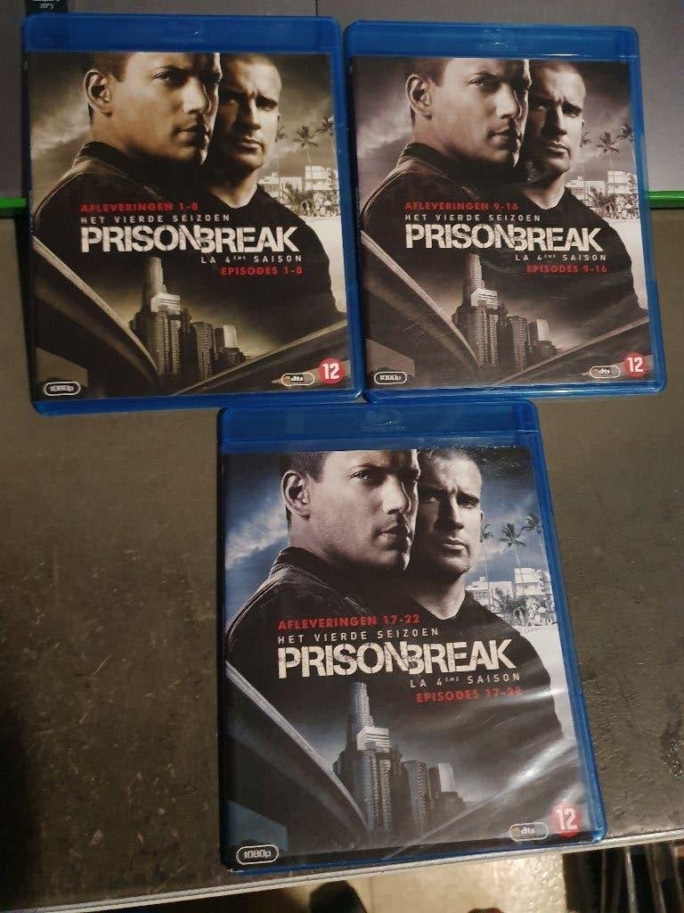 Prison Break seizoen 4 Aflevering 1-22 6blue-ray, Ophalen, Zo goed als nieuw, Actie