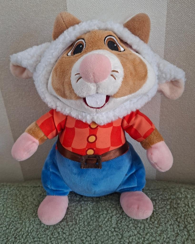 Zgan- AH Efteling hamster knuffel: Geitje, Ophalen of Verzenden, Zo goed als nieuw, Beeldje of Poppetje