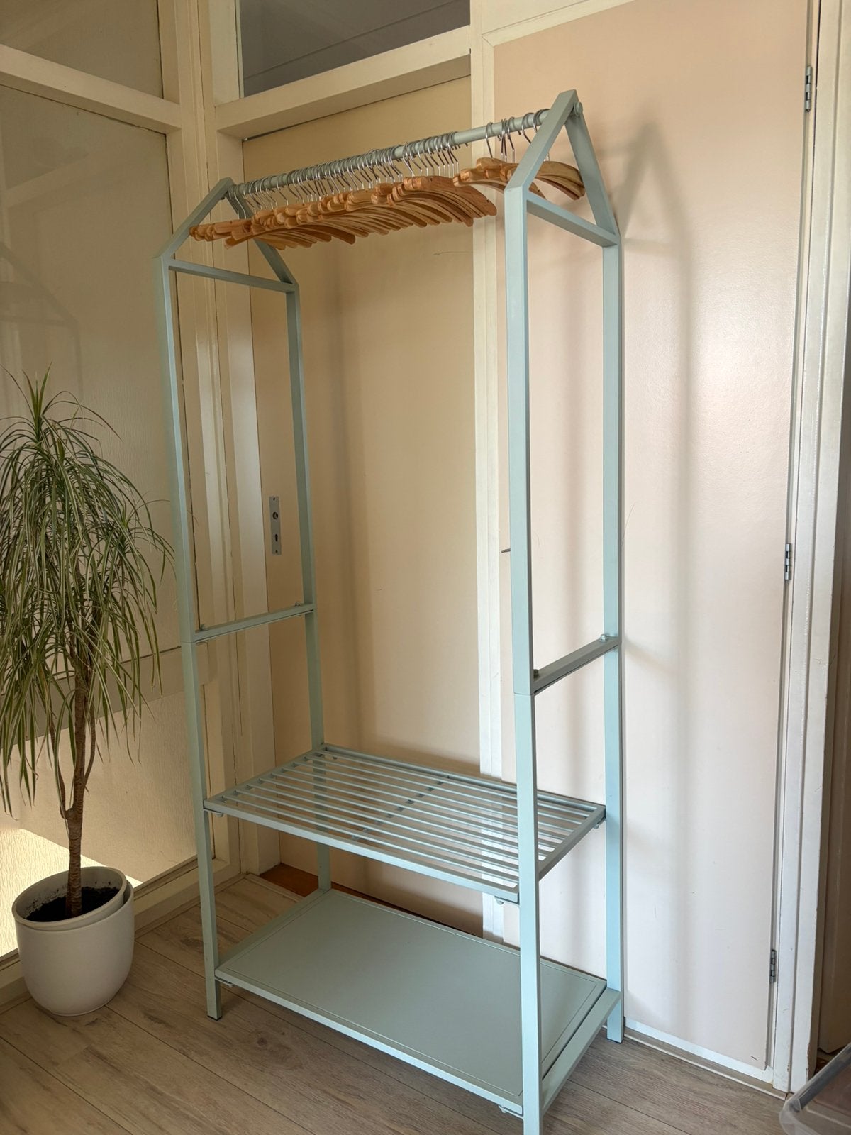 Metalen kledingkast / kledingrek, Huis en Inrichting, Kasten | Kledingkasten, Ophalen, 50 tot 100 cm, Zo goed als nieuw, Metaal