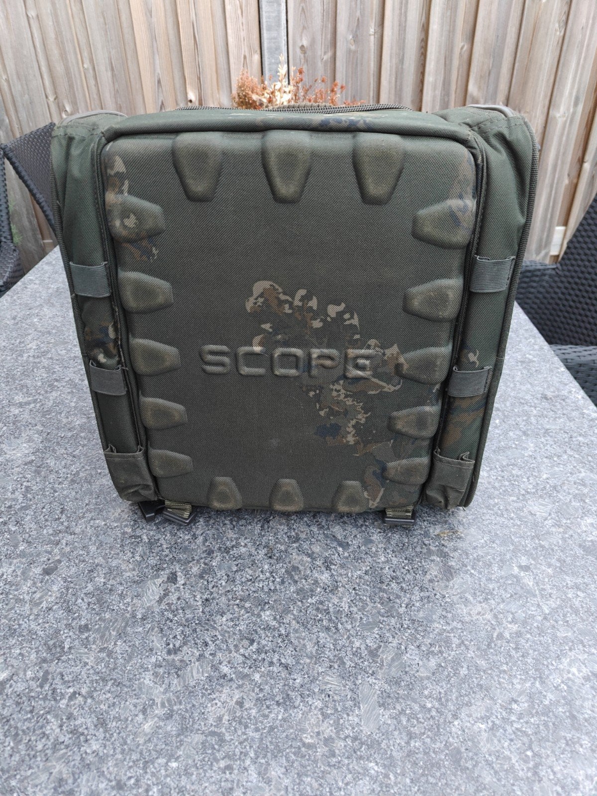 Nash Scope Ops Rucksack Subterfuge Camo, Watersport en Boten, Ophalen of Verzenden, Zo goed als nieuw, Koffer of Tas
