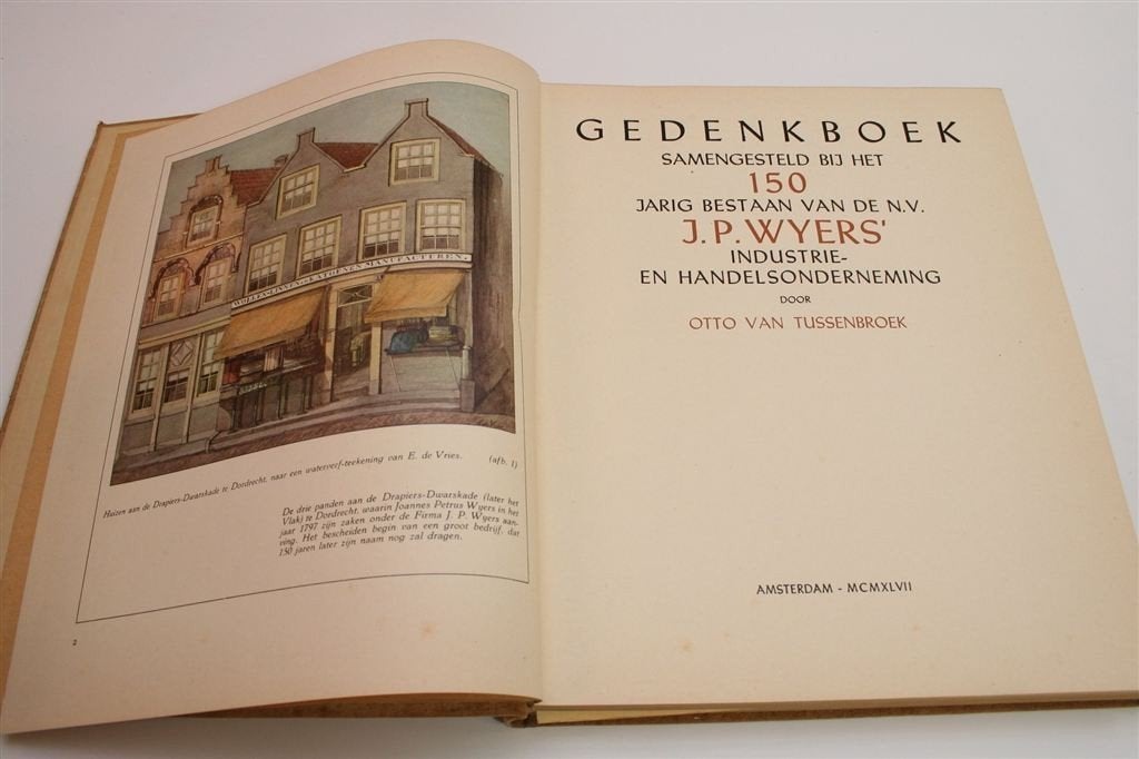 Gedenkboek Wyers [1797-1947] — Rijk geïllustreerd, Ophalen of Verzenden, Gelezen