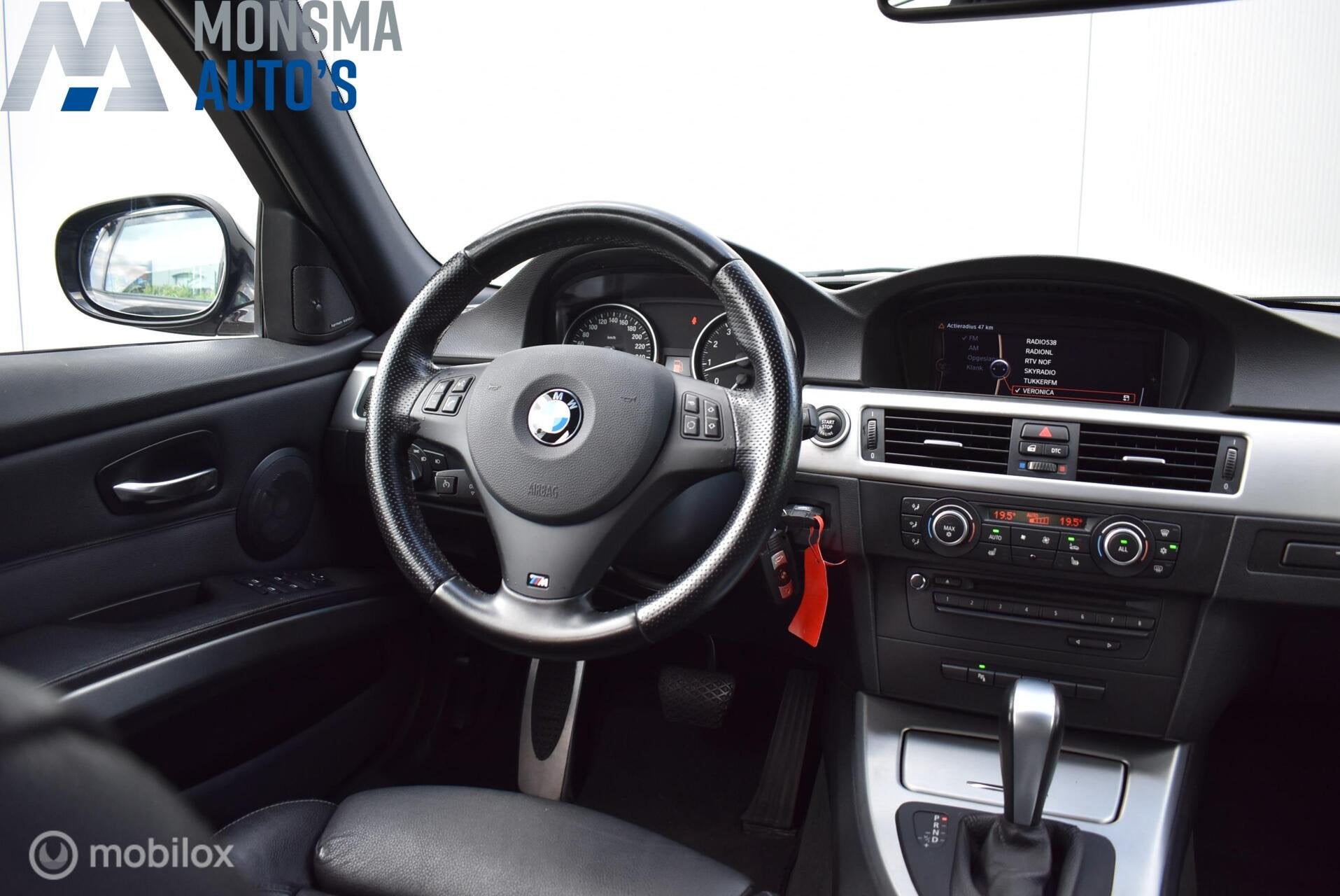 BMW 335i Touring M-Sport Clima Cruise Leder H/K 19" CSL Elek, Automaat, Achterwielaandrijving, Gebruikt, Zwart