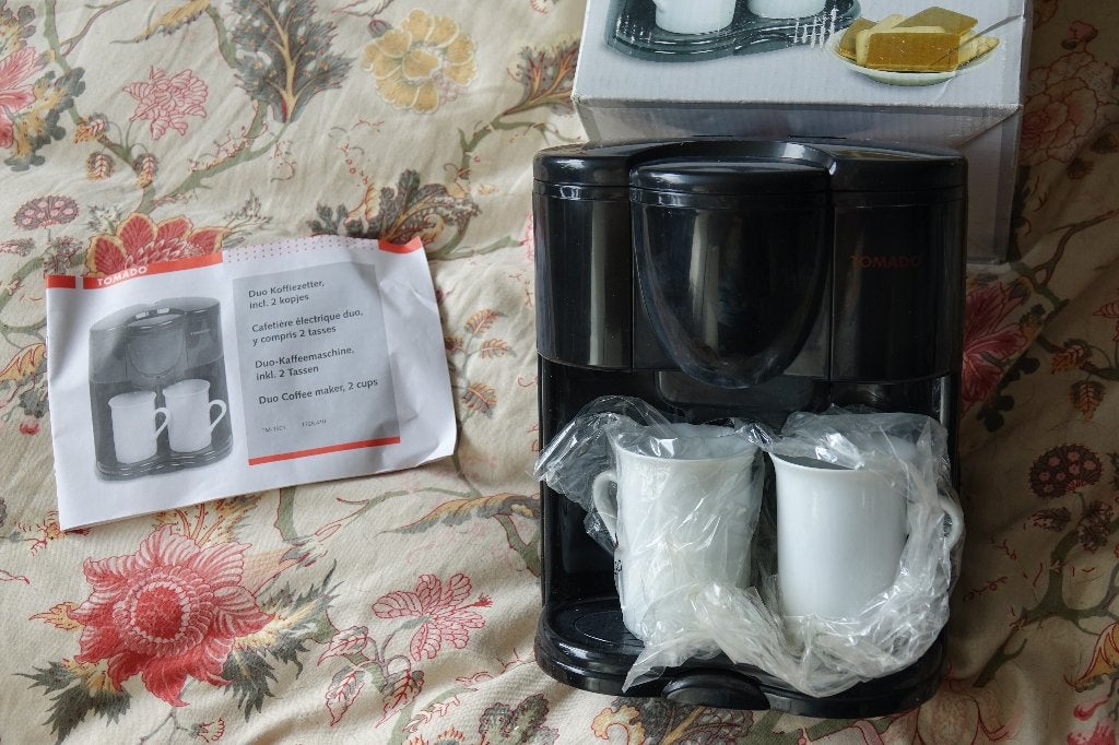 koffiezetapparaat voor op de camping, Ophalen of Verzenden, Koffiemachine