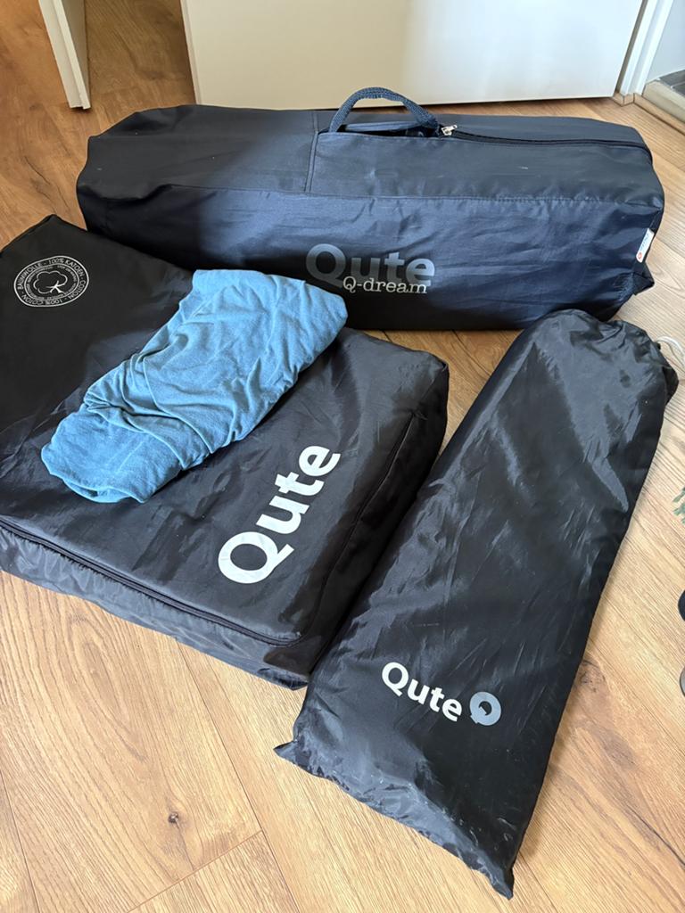 Qute q dream campingbedje, Kinderen en Baby's, Babywiegjes en Ledikanten, Ophalen, Reisbedje