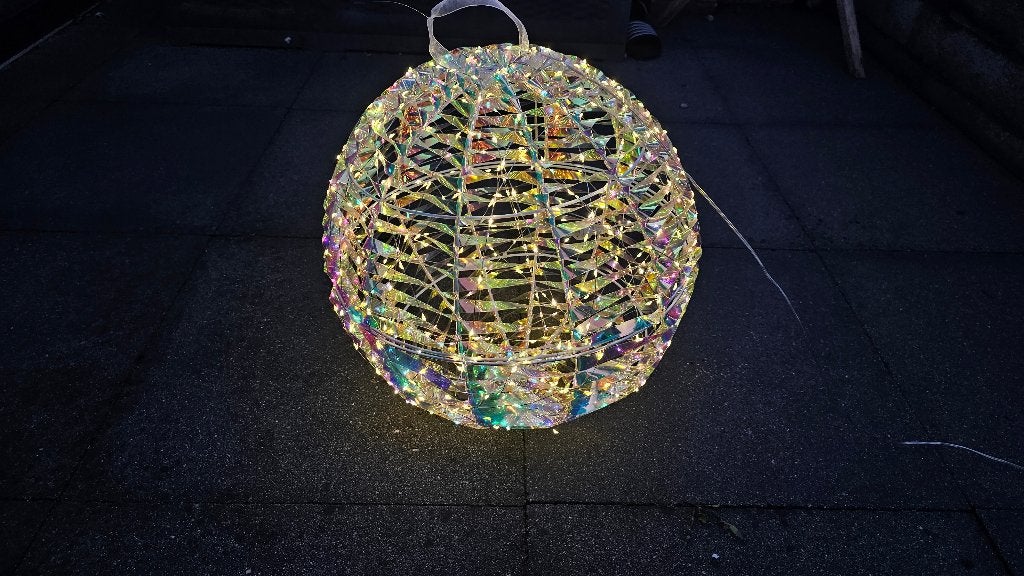 Kerst LED Bol/Bal! 40 CM! Iris Buiten! NIEUW!, Diversen, Ophalen of Verzenden, Nieuw