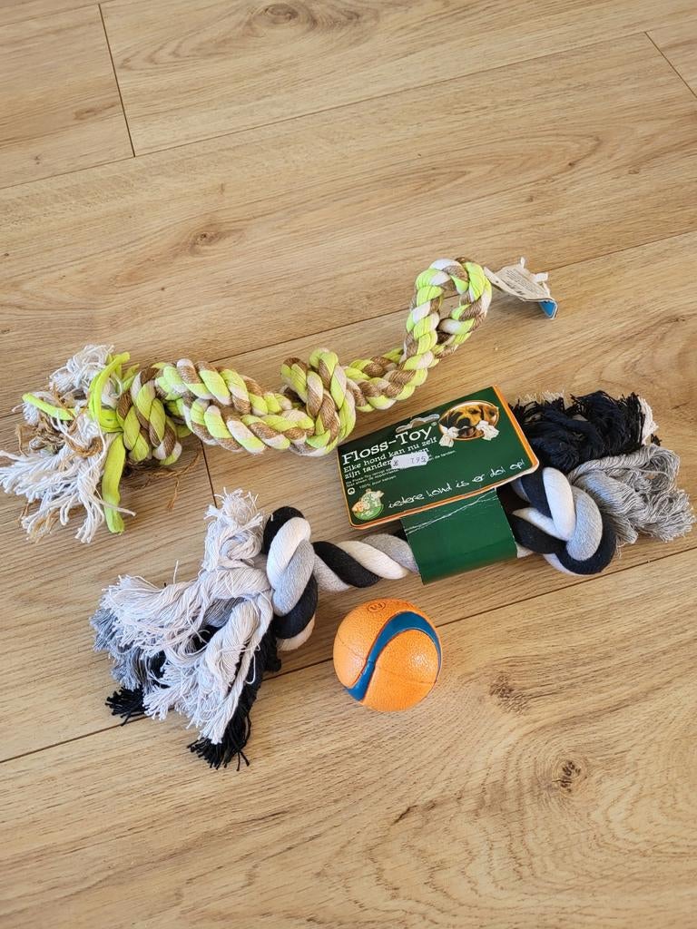 Flostouwen en bal hond, Ophalen of Verzenden