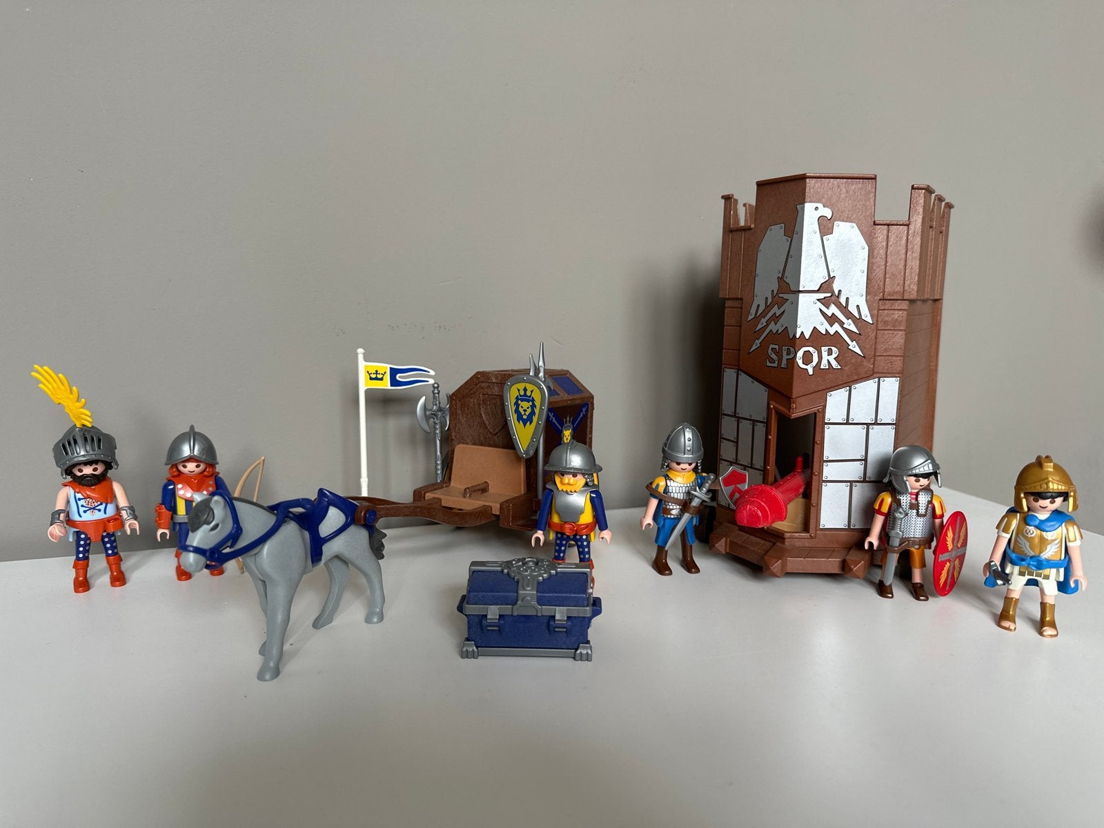 Playmobil Romeinen en Ridders Speelset, Ophalen of Verzenden, Gebruikt, Jongen of Meisje