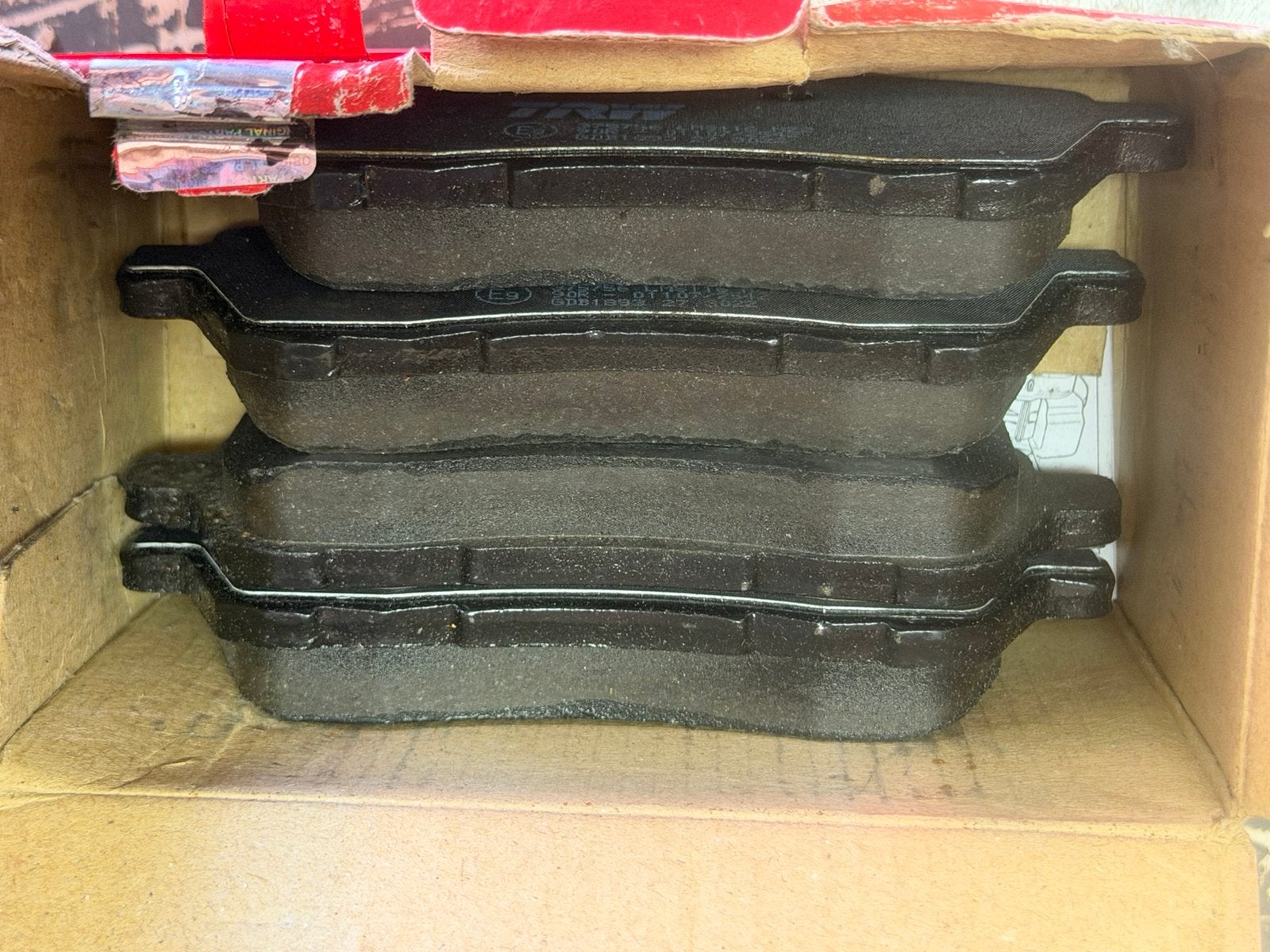 4 Splinter TRW nieuwe remblokken, Auto-onderdelen, Ophalen of Verzenden, Nieuw, Ford