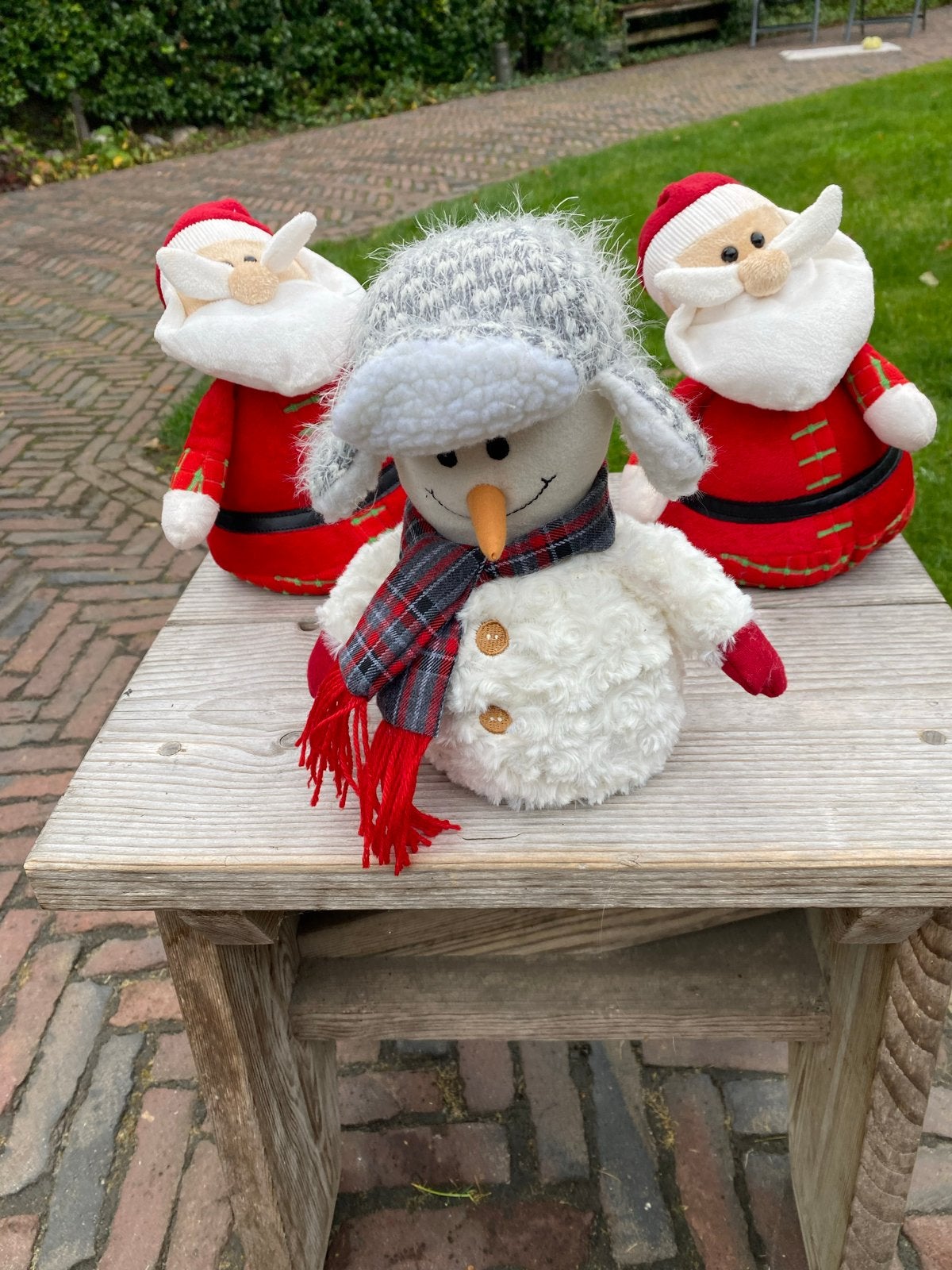 Kerst decoratie deurstopper, Diversen, Ophalen of Verzenden, Gebruikt