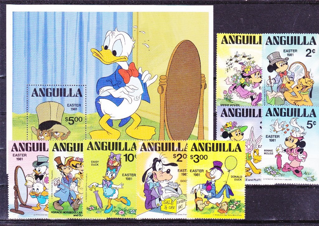 Disney Anguilla 1981 (611), Verzenden, Postfris, Overige thema's