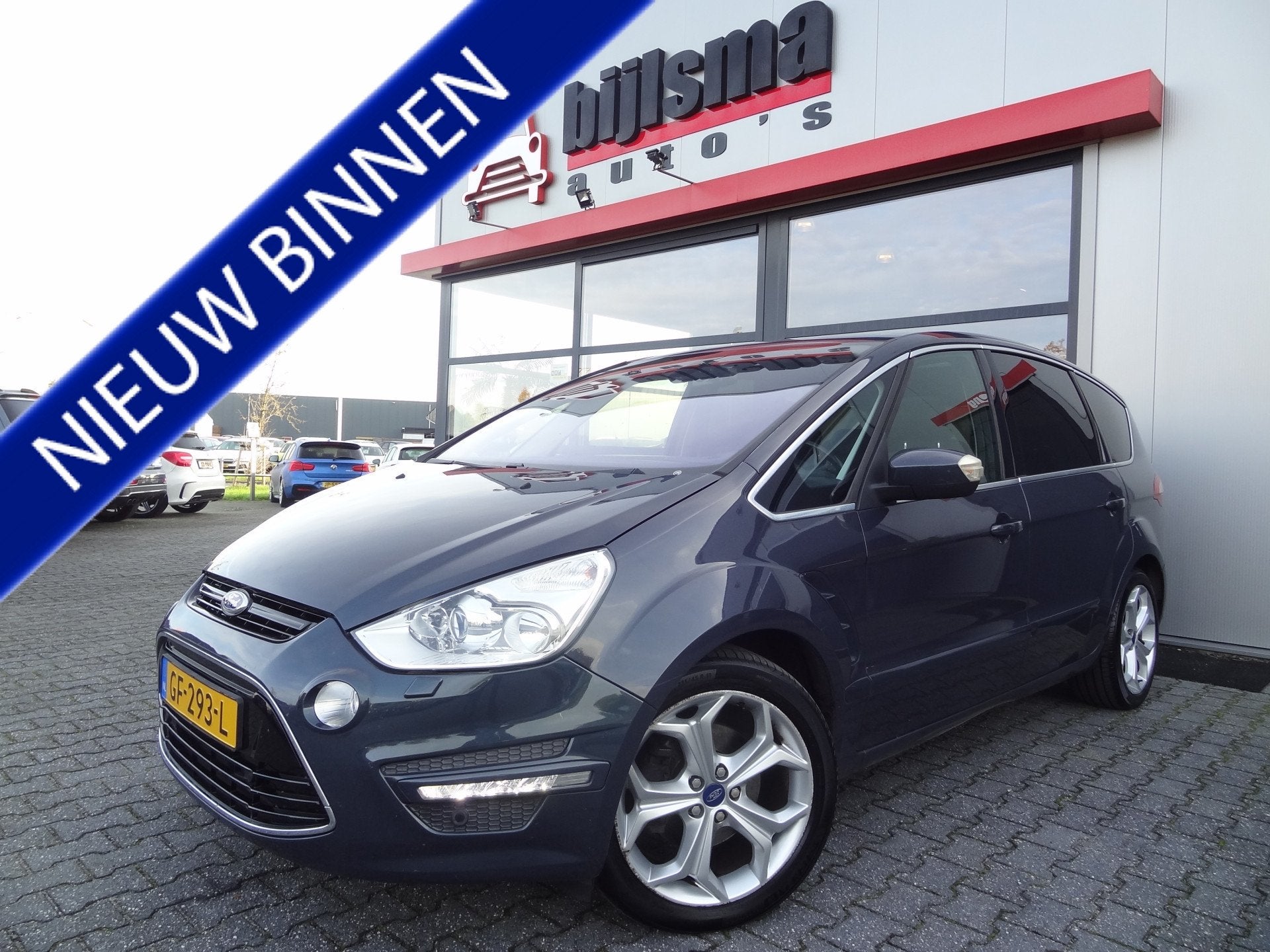 Ford S-Max 1.6 EcoBoost Platinum 7p. | NL-AUTO | CRUISE | TR, Auto's, Voorwielaandrijving, 4 cilinders, 160 pk, 7 stoelen