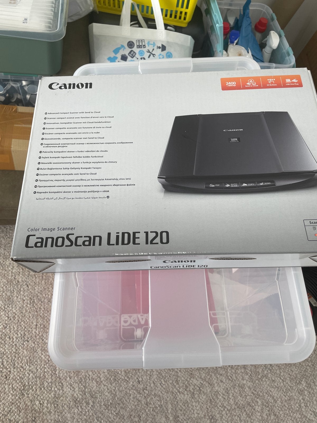 Canon CanoScan LiDE 120 Flatbedscanner - Zo goed als nieuw, Computers en Software, Ophalen of Verzenden, Zo goed als nieuw, Flatbedscanner