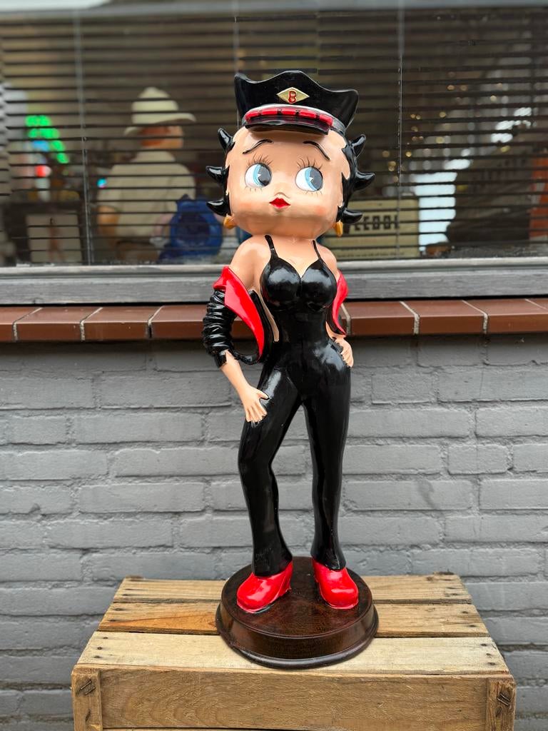 Betty Boop Beeld - Uniek Verzamelobject, Antiek en Kunst, Ophalen, Kunststof, 50 - 100 cm, Handgemaakt