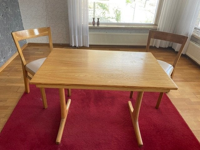 tafel met stoelen, Ophalen, Gebruikt, 100 tot 150 cm, Tot twee personen