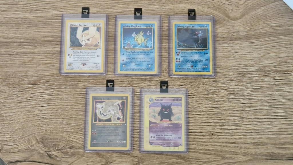 Zeldzame Pokémon collectie te koop., Ophalen, Zo goed als nieuw, Meerdere kaarten, Foil