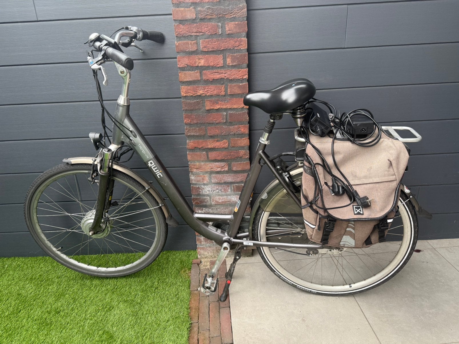 QWIC Trend3 Lite e-bike, accu goed, display defect., Fietsen en Brommers, 51 tot 55 cm, Ophalen, Gebruikt, Qwic