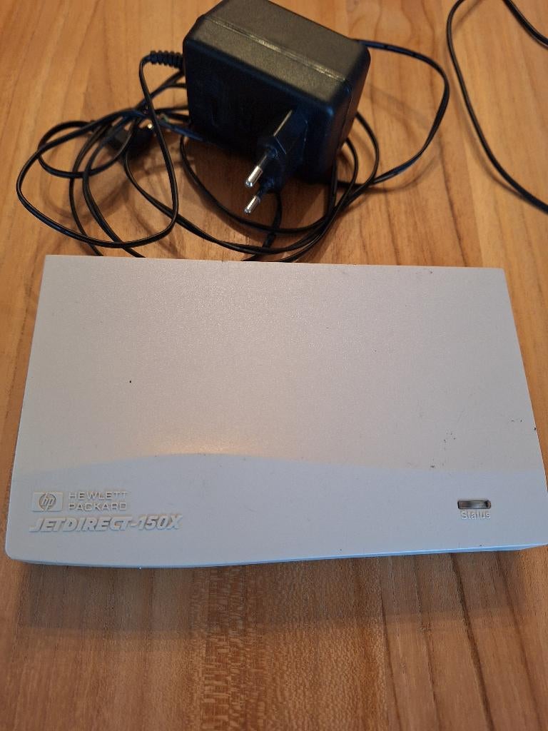 Printer server HP met adapter, Ophalen of Verzenden, Gebruikt