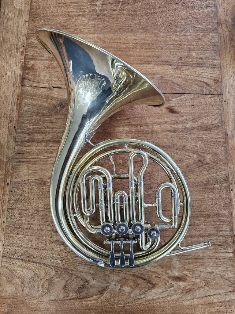 Paxman Studenti Bb/F compensated double French Hoorn, Muziek en Instrumenten, Ophalen, Gebruikt, Bes-hoorn
