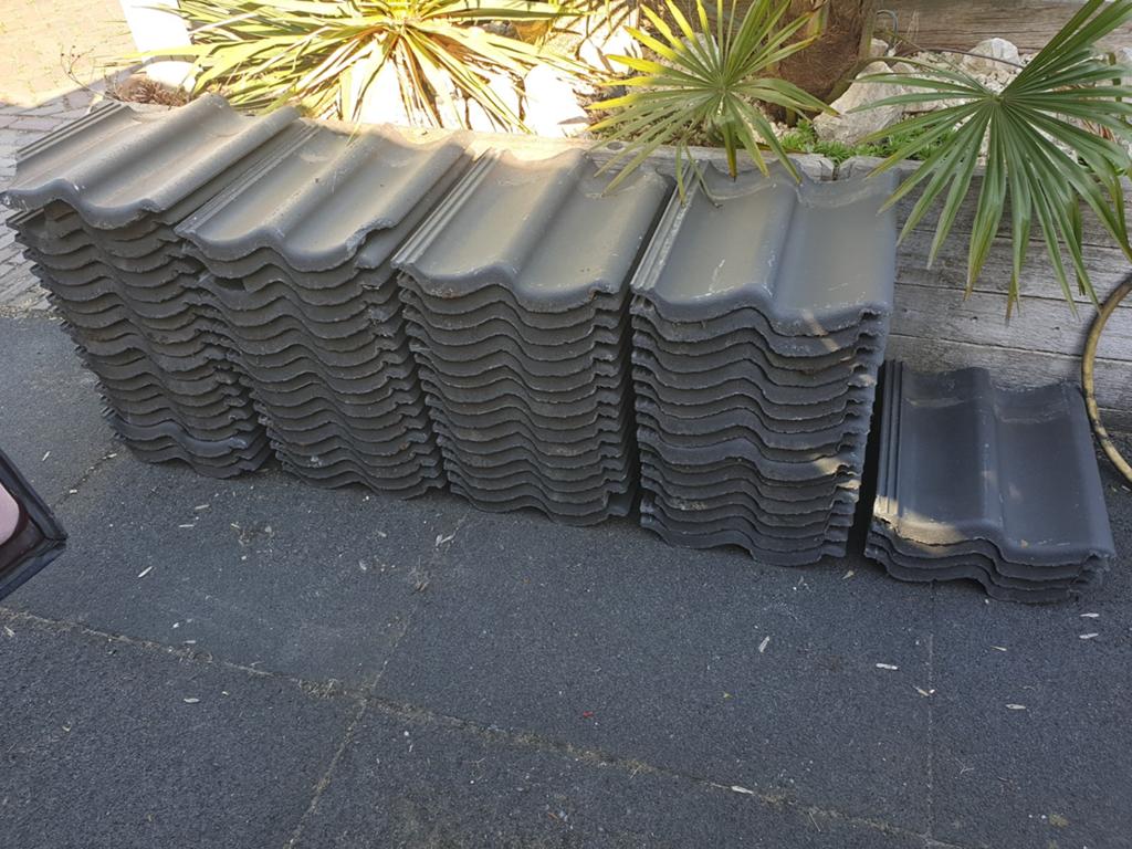 Nieuwe Lafarge Sneldek dakpannen - antraciet., Ophalen, 10 tot 15 m², Nieuw, Dakpannen