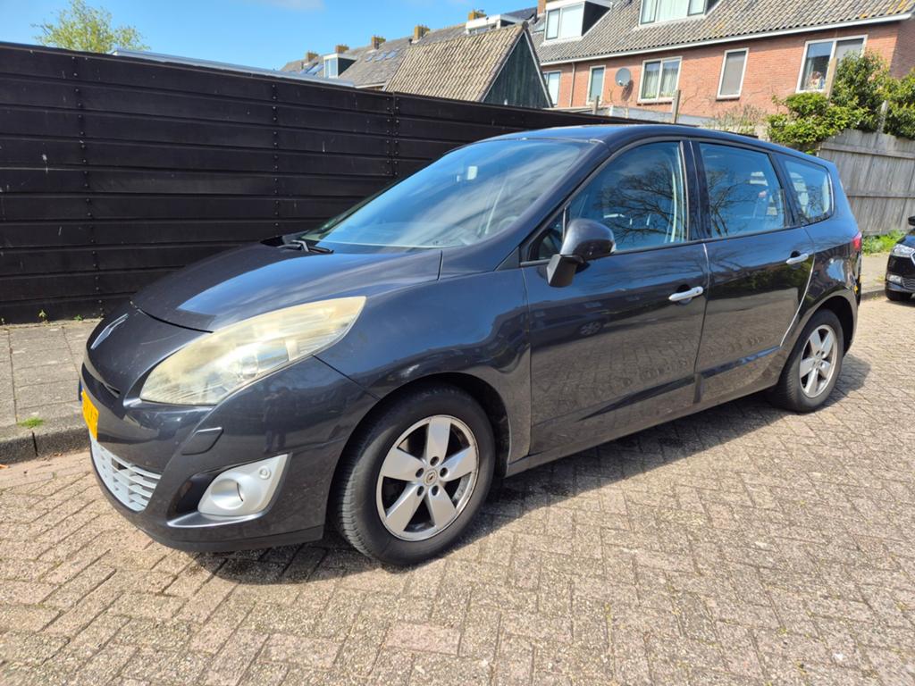 Renault Grand Scenic 1.4 TCE 96KW 7P 2010 Grijs, Voorwielaandrijving, 4 cilinders, 7 stoelen, 75 €/maand