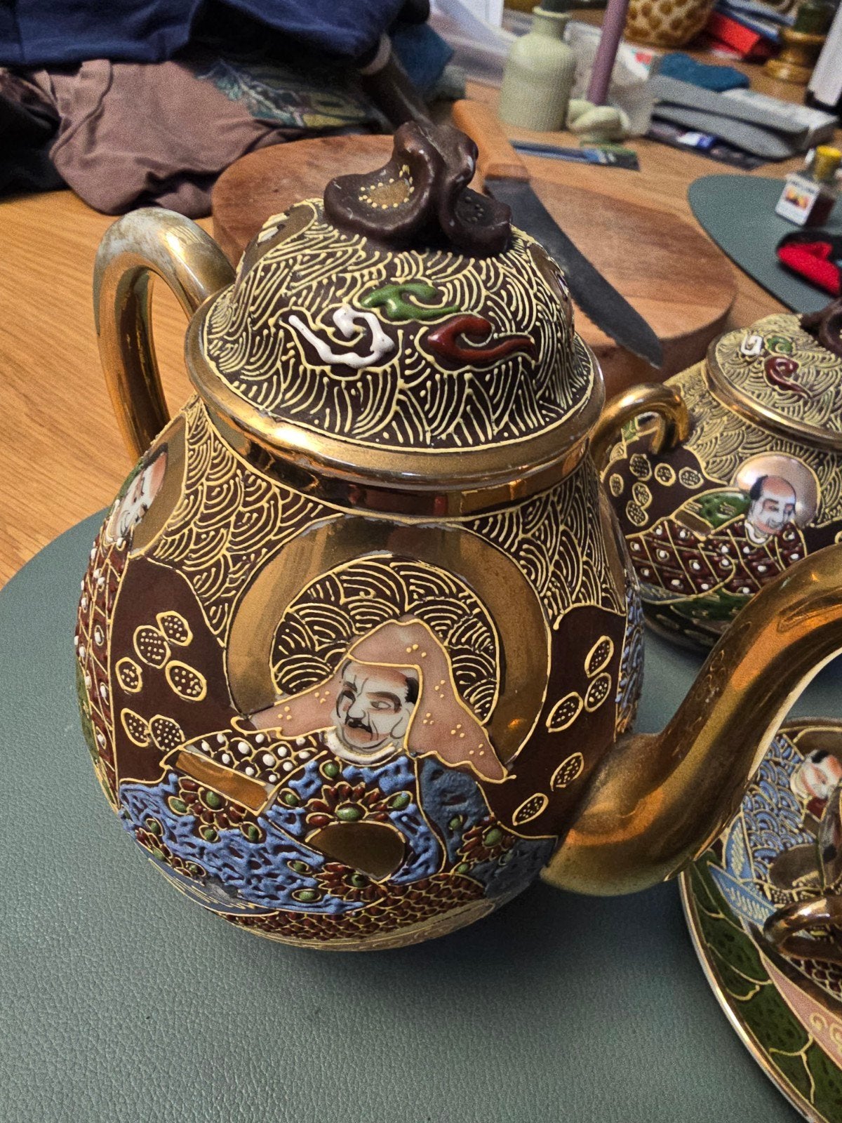 Antiek theeservies, schitterend!, Ophalen