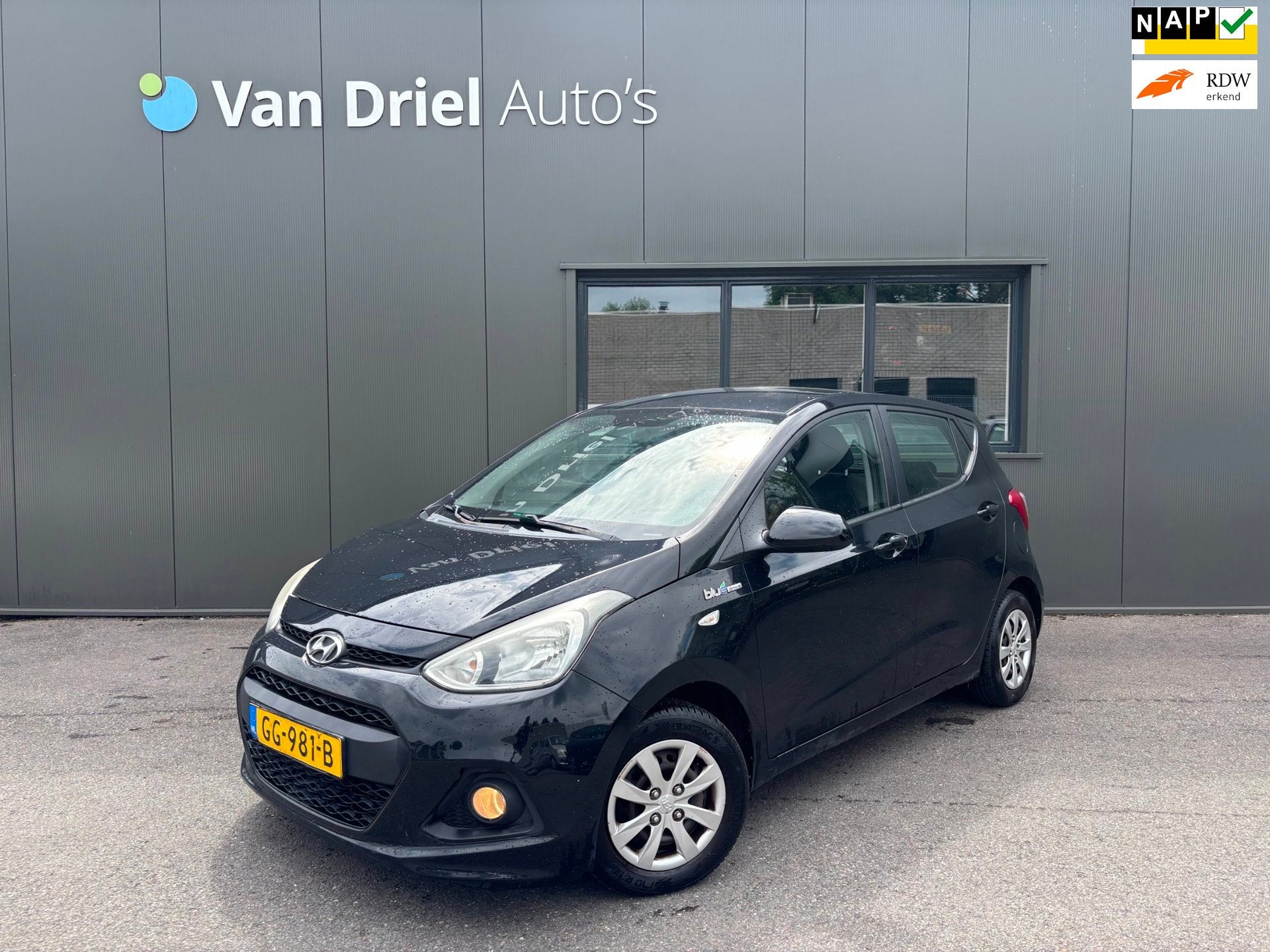 Hyundai I10 1.0i i-Motion Comfort / Airco / Cruise Control!, Auto's, Voorwielaandrijving, Euro 5, Stof, Gebruikt