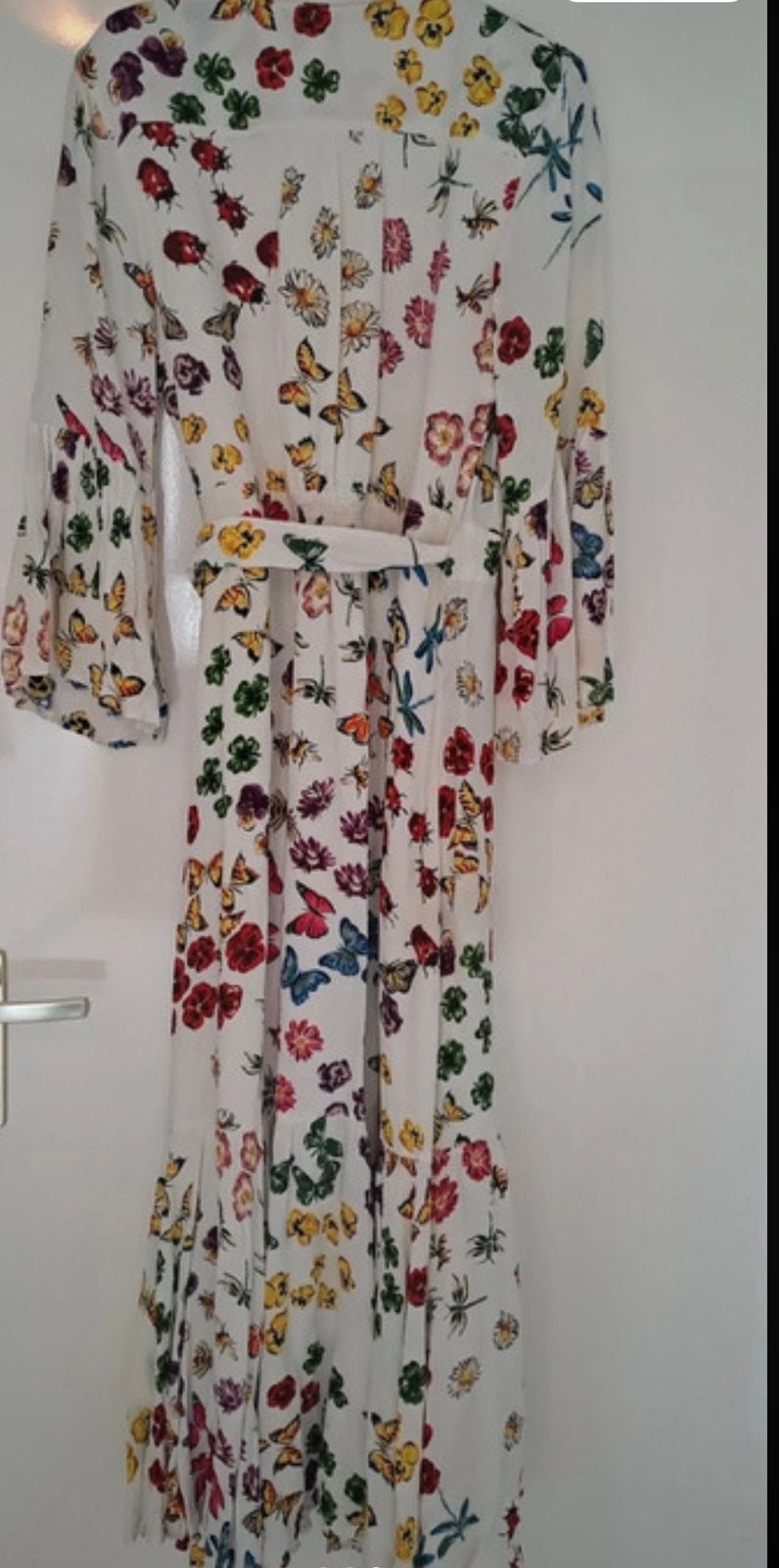 Mooie wikkeljurk derhy maat M, Kleding | Dames, Jurken, Maat 38/40 (M), Wit, Ophalen of Verzenden, Zo goed als nieuw