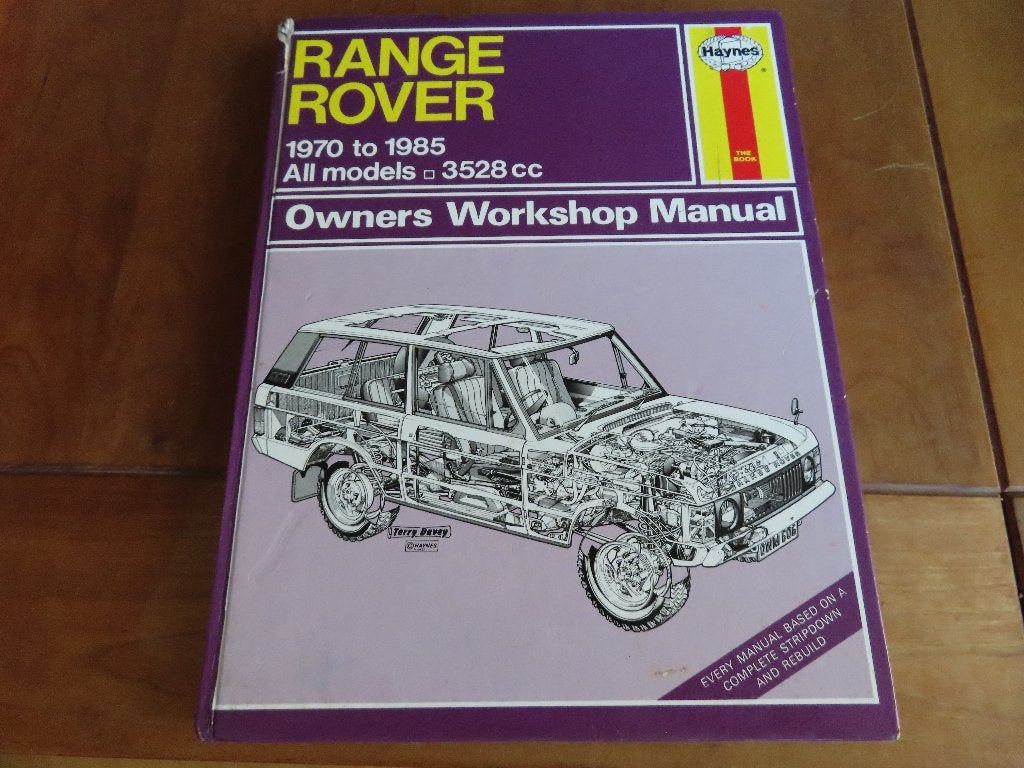 Haynes workshop manual Land Rover Range Rover 1970-1985, Ophalen of Verzenden