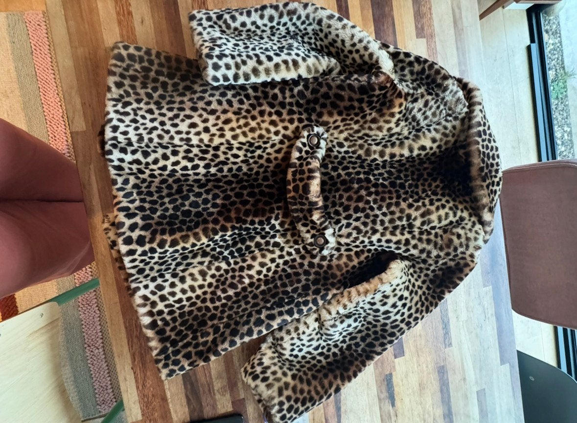Mooi vintage (echt)bontjasje, prachtige kwaliteit, Ophalen of Verzenden, Zo goed als nieuw, Maat 38/40 (M), Bruin