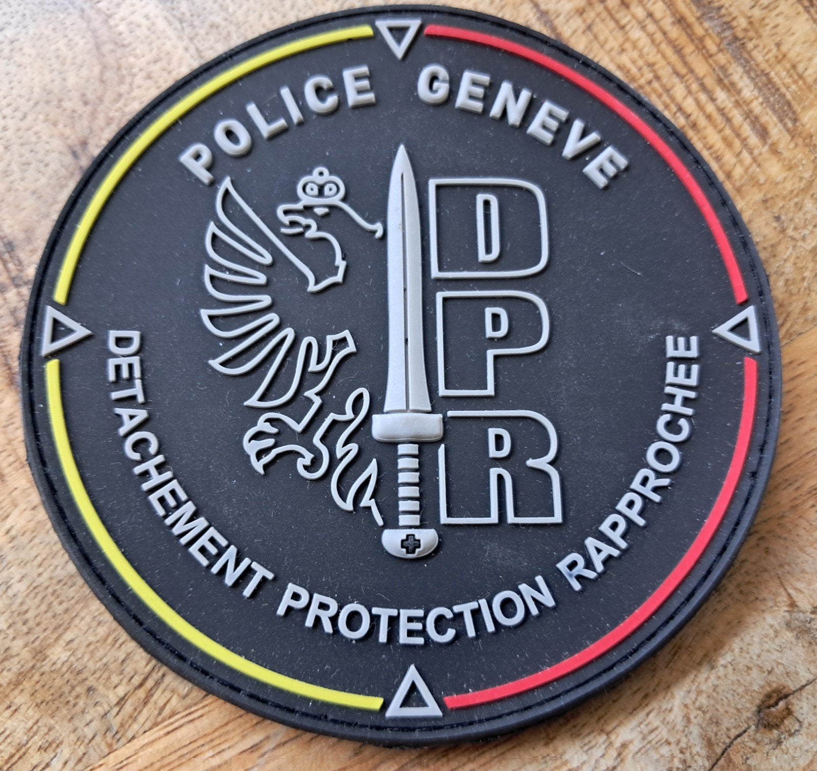 patch DPR Genève, Verzamelen, Ophalen of Verzenden, Landmacht, Nederland, Embleem of Badge
